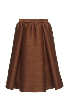 Draped A-line skirt by Bottega Veneta | Moda Operandi