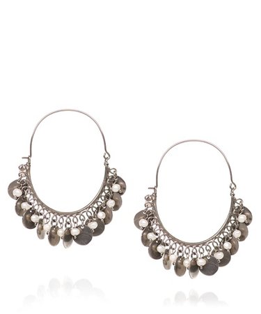 ANTONIA KARRA Rhodium Pearl Sophia Earrings < GIFTS | aesthet.com