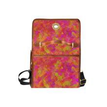 Yellow Red Damask Waterproof Canvas Bag/All Over Print (Model 1641) – Rockin Docks Deluxephotos
