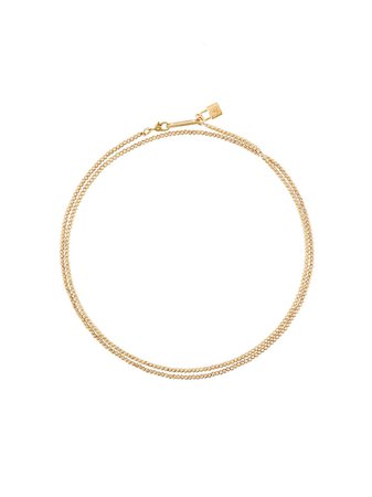 Shop gold AMBUSH Cutball necklace with Express Delivery - Farfetch