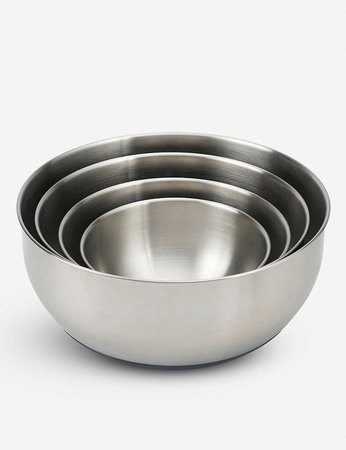 JOSEPH JOSEPH - Nest 100 stainless steel mixing bowls set of four | Selfridges.com