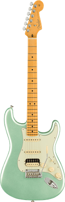 Fender American Professional II Stratocaster HSS, Mystic Surf Green, Electric Guitar