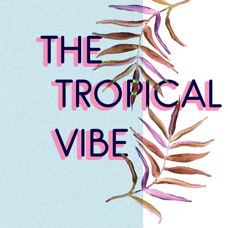 The Tropical Vibe - Free Watercolor Elements on Behance