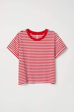 Short T-shirt - Red