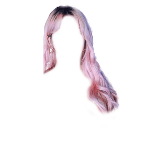 Pink Hair PNG