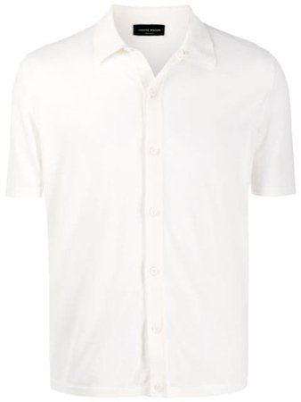 Roberto Collina Short Sleeved Polo Shirt - Farfetch