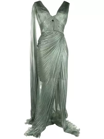 Iris Serban V-neck Sleeveless Dress