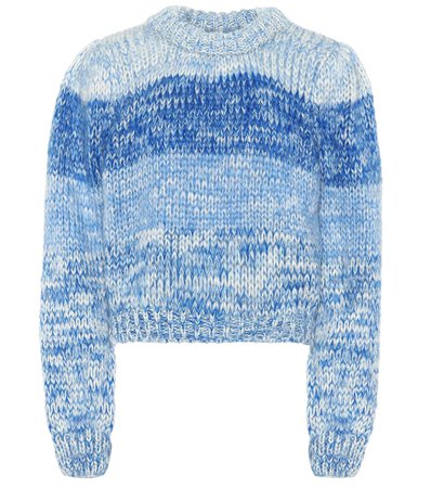 Wool And Mohair Sweater - Ganni | mytheresa