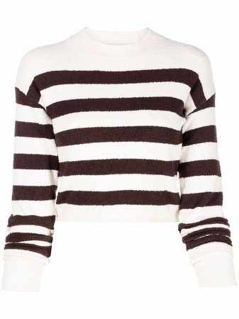Shop Nanushka striped knitted jumper with Express Delivery - FARFETCH
