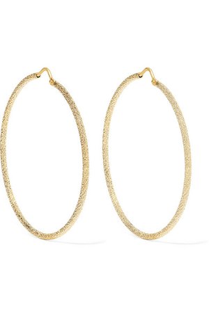 Carolina Bucci | Large 18-karat gold hoop earrings | NET-A-PORTER.COM
