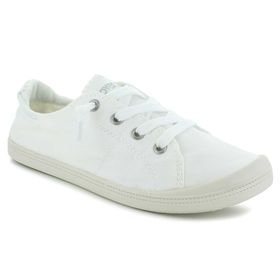 Cover Girl White Canvas Sneakers