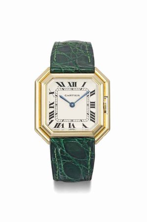 vintage green watch