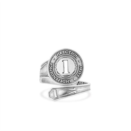 Alex and Ani Number 1 Spoon Ring PC16SR01S - Rings - Alex and Ani - Shop By Brand