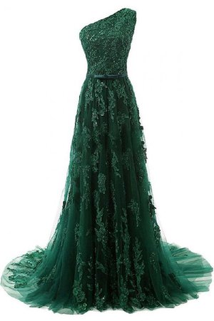 green prom dress