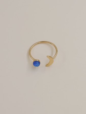 Moon Cuff Ring