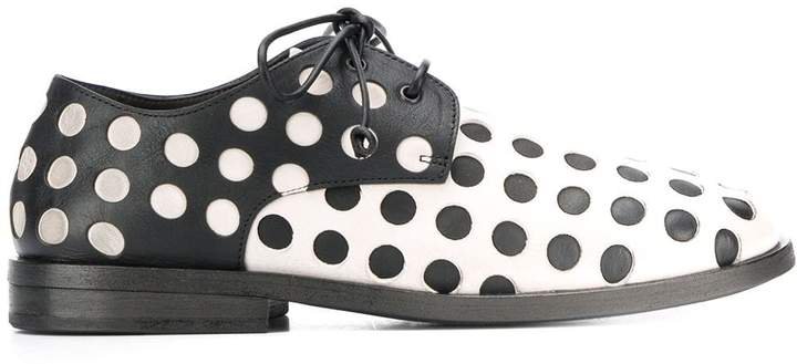 dotted oxford shoes