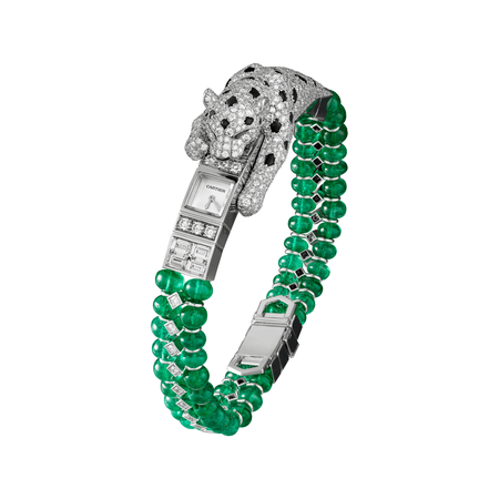 Cartier, Panthere emerald watch