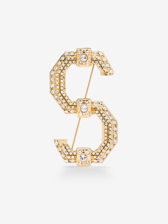"S" brooch | Brooches | Jewelry | E-SHOP | Schiaparelli website