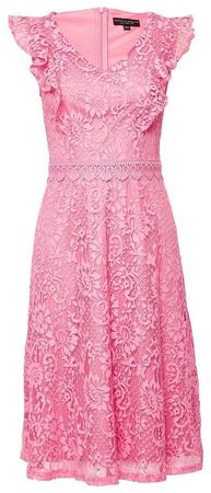 Pink Lace Taylor Dress