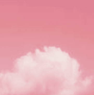 pink cloudy