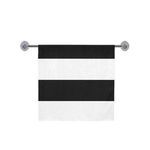 Black White Stripes Bath Towel 30"x56" – Rockin Docks Deluxephotos