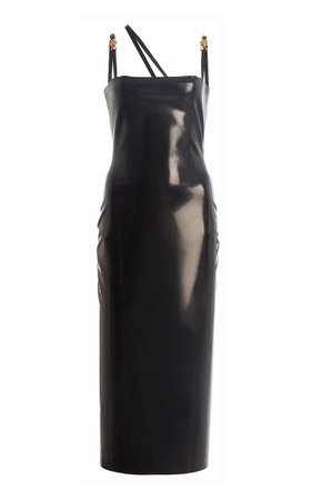 Latex Midi Dress By Versace | Moda Operandi