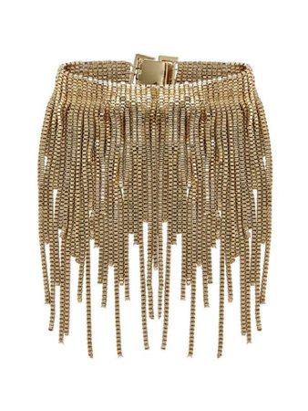 Gold skirt accessory