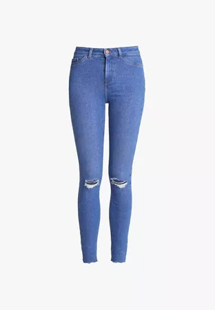 New Look Tall TALL ELENA FRAY DISCO - Jeans Skinny - duck egg - ZALANDO.FR