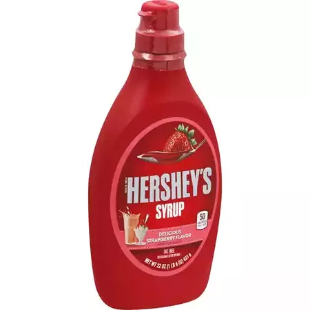 Hershey`s Strawberry Syrup | Ice Cream Cones & Toppings | Priceless Foods