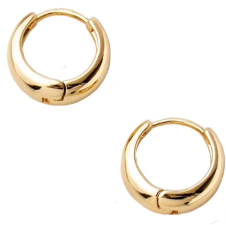 UO gold hoop earrings