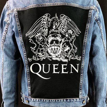 queen denim jacket