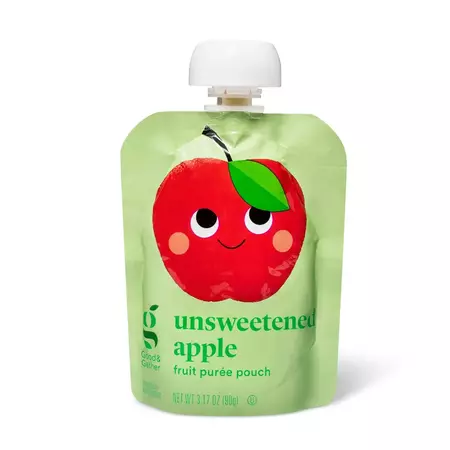 Applesauce Pouches Unsweetened - Good & Gather™ : Target