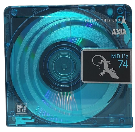 blue CD case