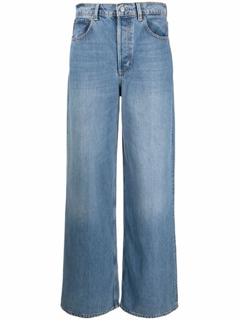 Boyish Jeans high-rise wide-leg jeans - FARFETCH