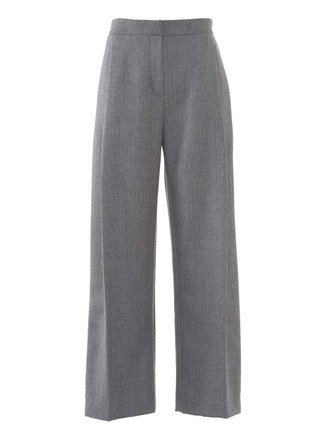 Grey Wide Leg Trousers 10/2015 #105C – Sewing Patterns | BurdaStyle.com