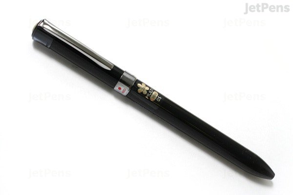 Uni Jetstream F*Series 2 Color 0.5 mm Ballpoint Multi Pen + 0.5 mm Pencil - Luminous Black Body - JetPens.com