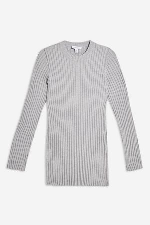 **Ribbed Knitted Jumper with Cashmere by Boutique - Sweaters & Knits - Clothing - Topshop USA