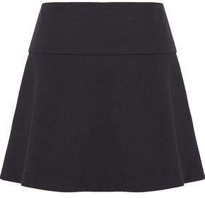 Flared Cady Mini Skirt