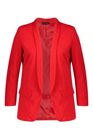 Red Tailored Blazer | Boohoo