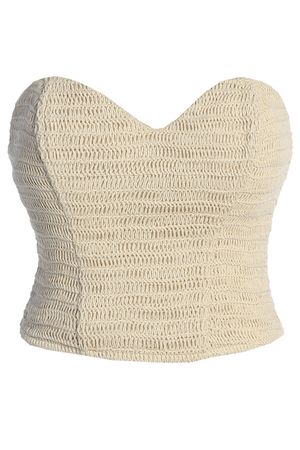 JLUXLABEL COORDINATED COLLECTION BEIGE LILA BUSTIER