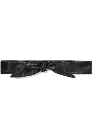 Nanushka | Knotted faux leather headband | NET-A-PORTER.COM