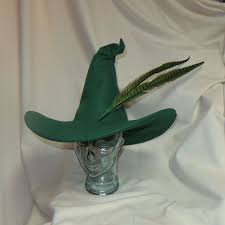 green witch hats