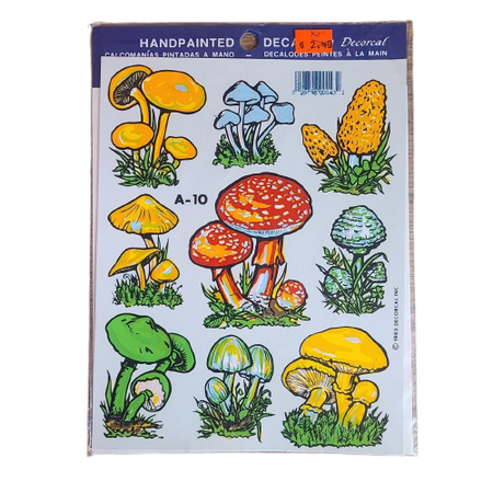 mushroom decals