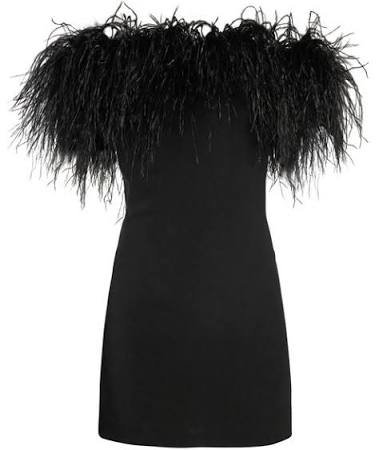 ostrich feather dress