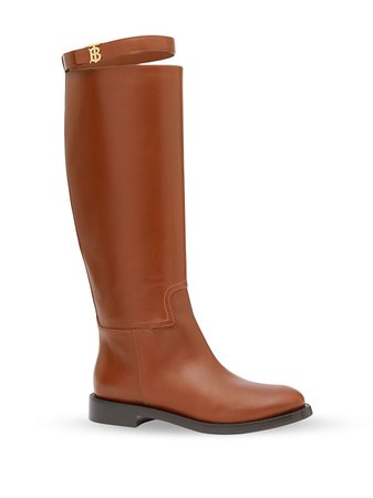 Burberry Monogram Motif knee-high Boots - Farfetch