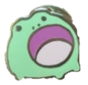 meme frog pin