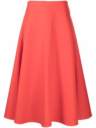 Rochas A-line Midi Skirt