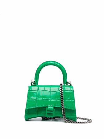 Balenciaga XS Hourglass Mini Bag - Farfetch