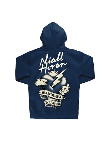 Niall Horan- Heartbreak Weather hoodie (back)