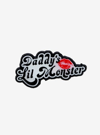 DC Comics Suicide Squad Daddy's Lil Monster Enamel Pin